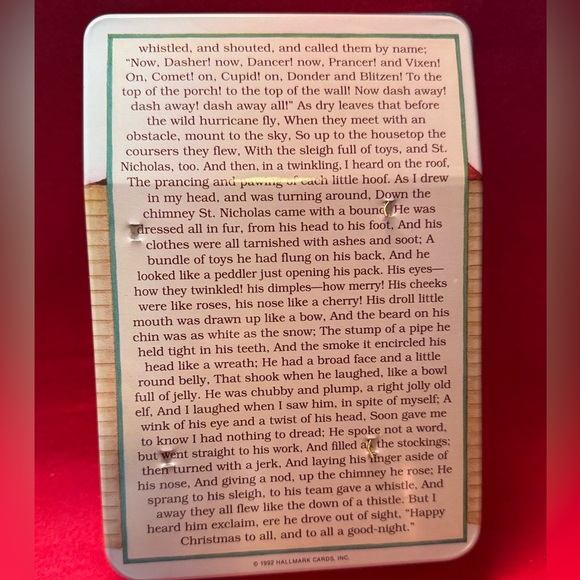 The Night Before Christmas Display by Hallmark - Picture 10 of 11